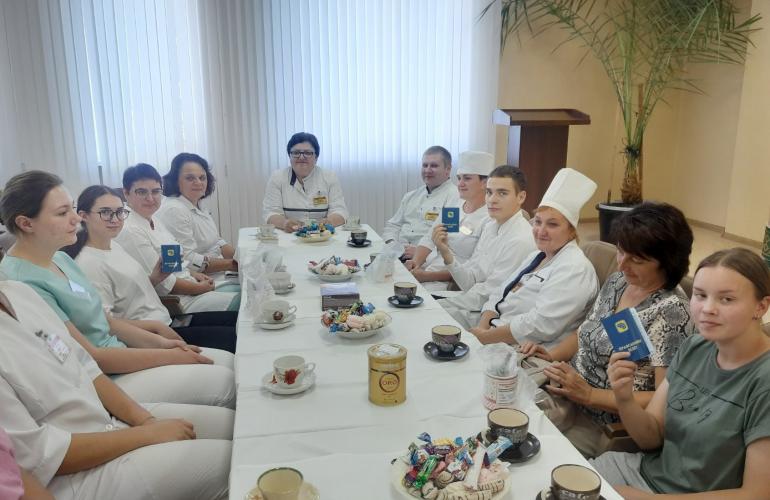Чествование молодых специалистов