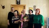 Поздравление с юбилеем ветерана труда Екатерину Яковлевну Багнюк